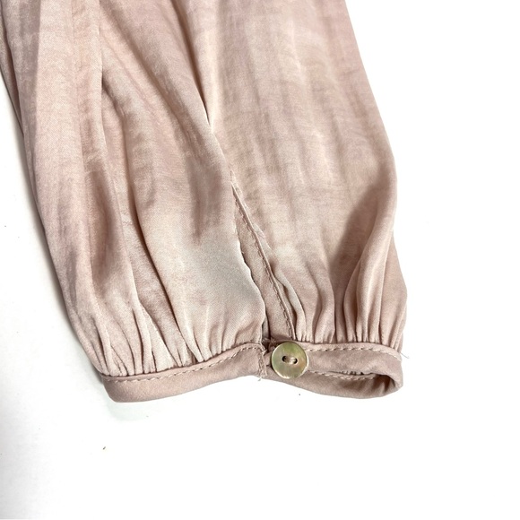 Free People Intimately Smockin’ and Rockin’ Bodysuit Champagne Pink Size Small - Picture 13 of 14